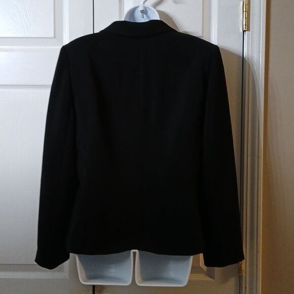 Collections for Le Suit black button down business casual blazer jacket Sz 16 - Picture 4 of 5